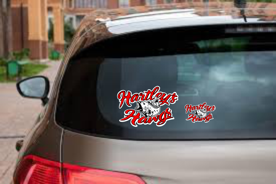 HARTLEY HAWG DECALS