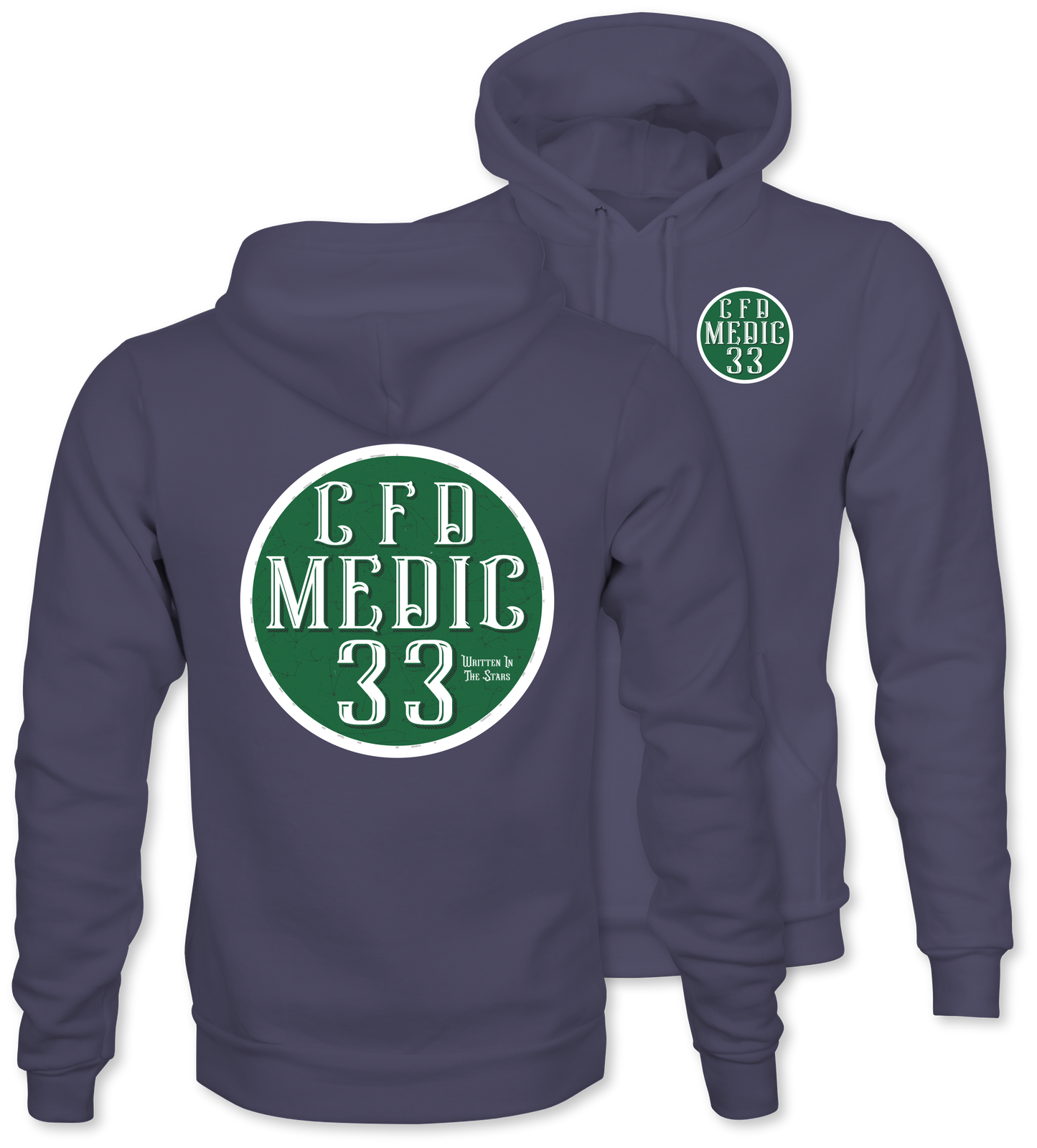 Medic 33 Celestial Medallion Hoodie