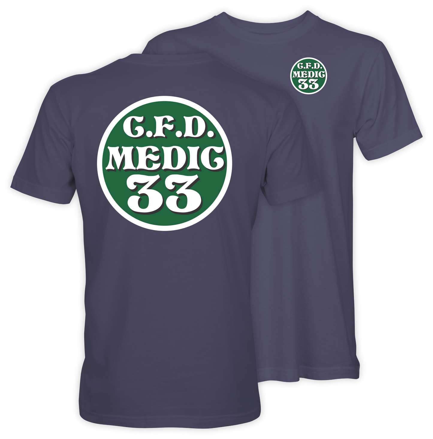 Medic 33 Standard Medallion Adult Tee