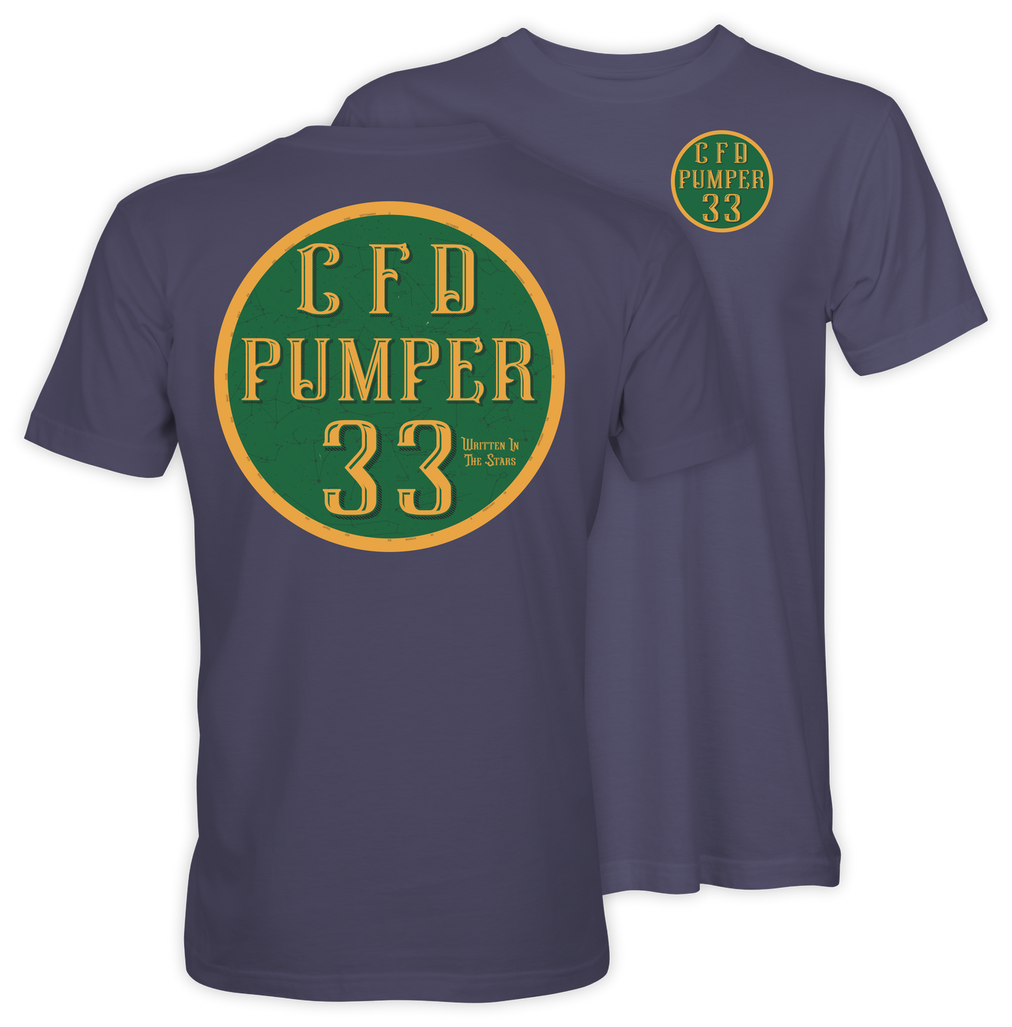 Pumper 33 Celestial Medallion Adult Tee