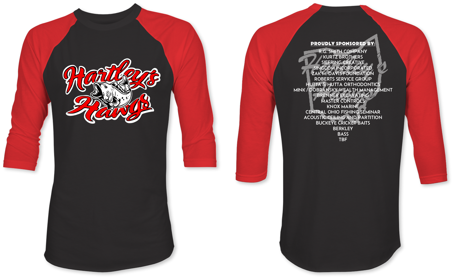 Hartley's Hawgs - Adult Raglan