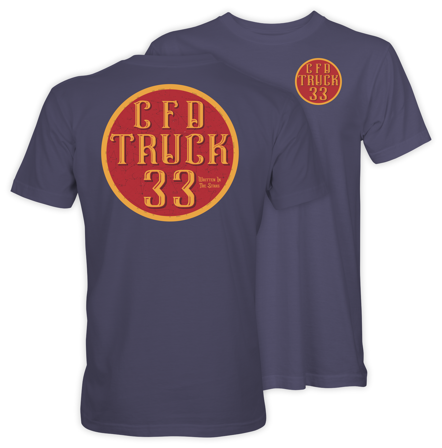 Truck 33 Celestial Medallion Adult Tee