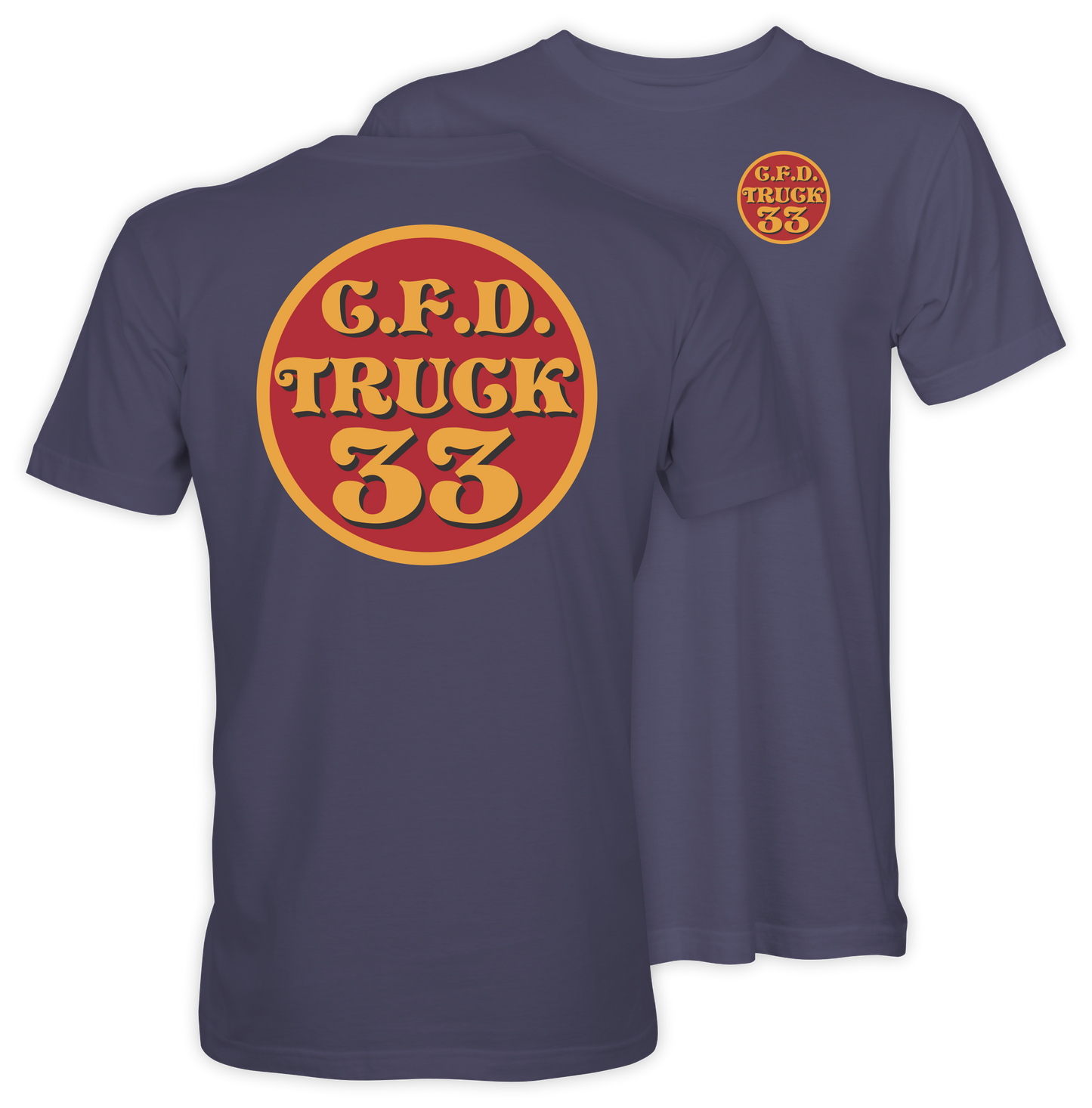 Truck 33 Standard Medallion Adult Tee