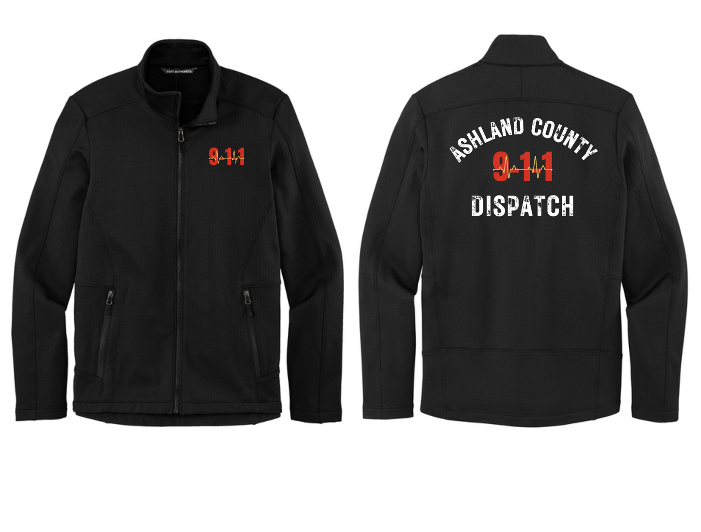 GRID FLEECE JACKET - ACSO DISPATCH