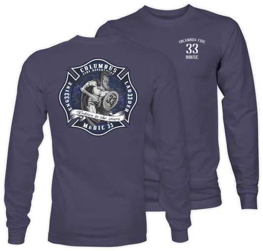 33 House Long Sleeve Adult Tee