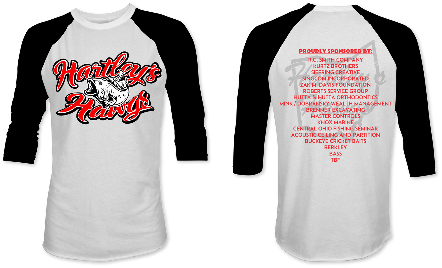 Hartley's Hawgs - Youth Raglan