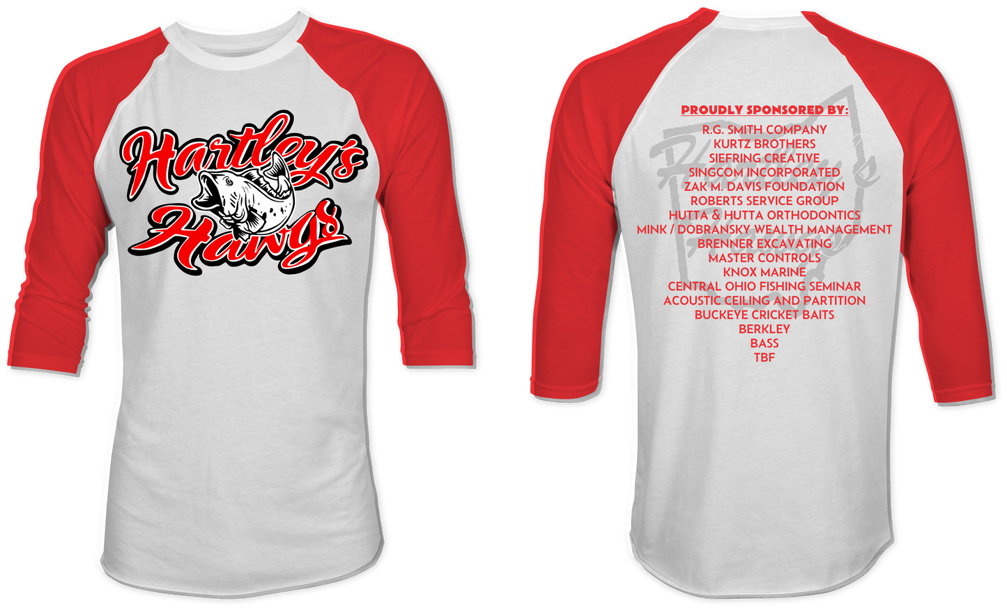 Hartley's Hawgs - Youth Raglan