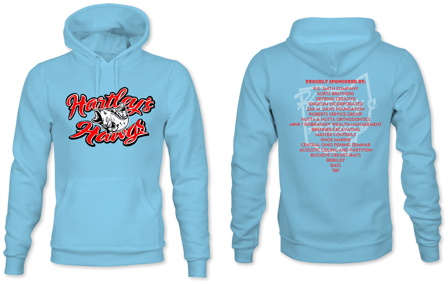 Hartley's Hawgs - Adult Hoodie