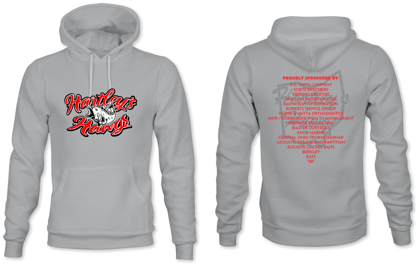 Hartley's Hawgs - Adult Hoodie