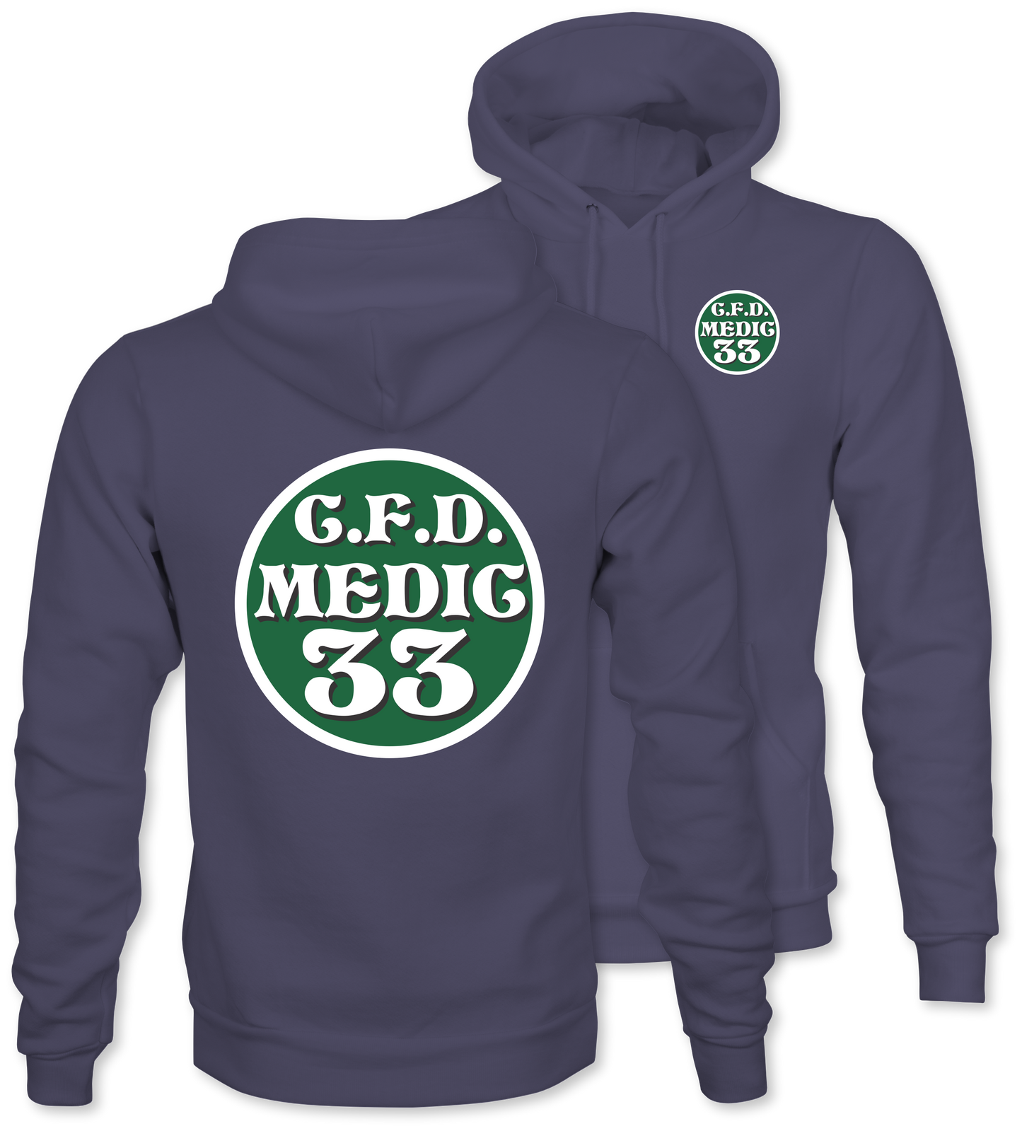 Medic 33 Standard Medallion Hoodie