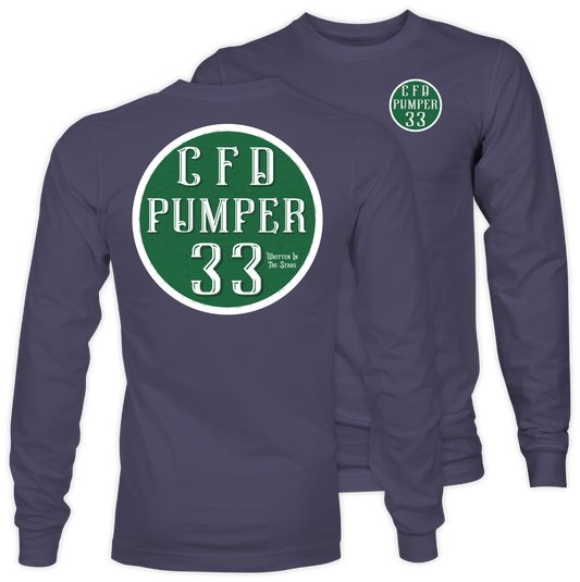 Pumper 33 Celestial Medallion Adult Long Sleeve Tee