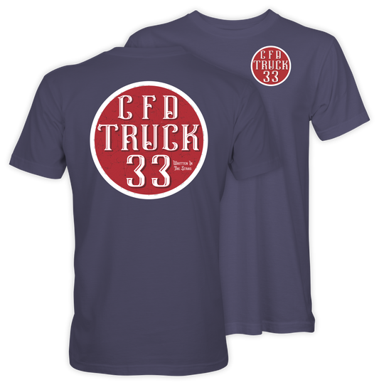 Truck 33 Celestial Medallion Adult Tee