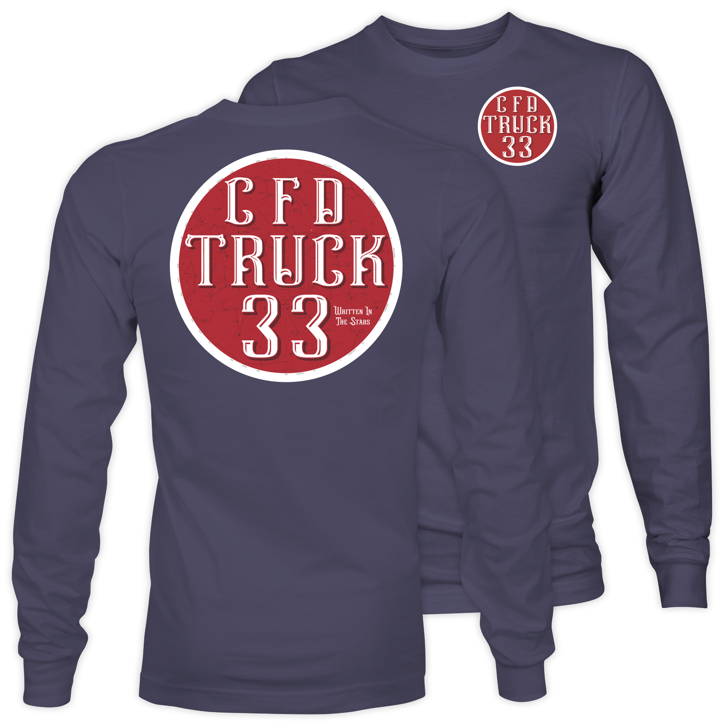 Truck 33 Celestial Medallion Adult Long Sleeve Tee