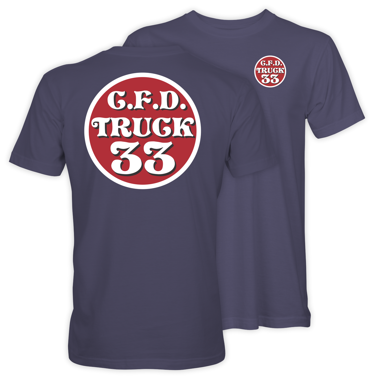 Truck 33 Standard Medallion Adult Tee
